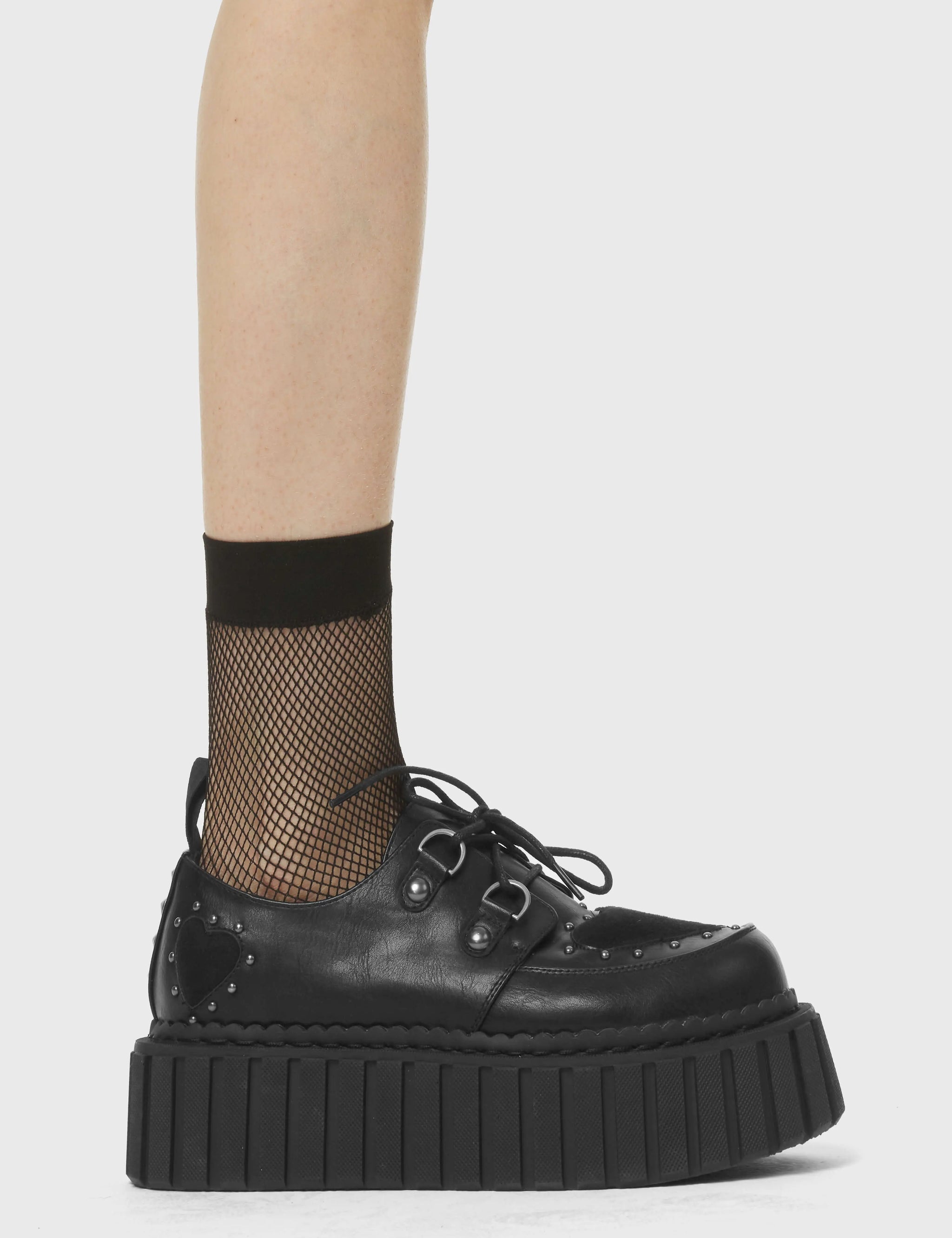Cryptic Love Chunky Creeper Shoes – LAMODA US