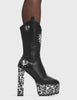 Rejector Platform Calf Boots