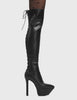 Coerce Platform Thigh High Boots