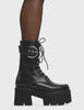 Injustice Chunky Platform Ankle Boots