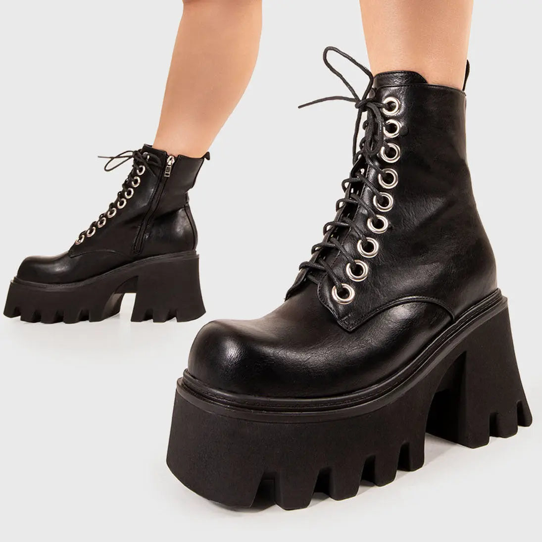 Run To You Chunky Platform Ankle Boots - Main Image