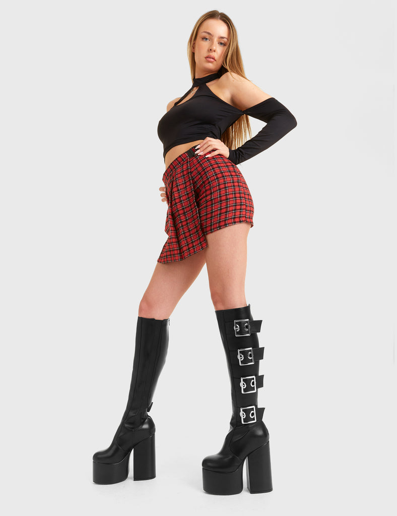 FYP Platform Knee High Boots