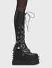 Overkill Chunky Platform Knee High Boots