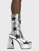 Seeking Stars Platform Ankle Boots