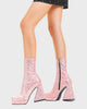 Another Love Platform Ankle Boots