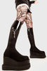 Devious Chunky Platform Knee High Boots