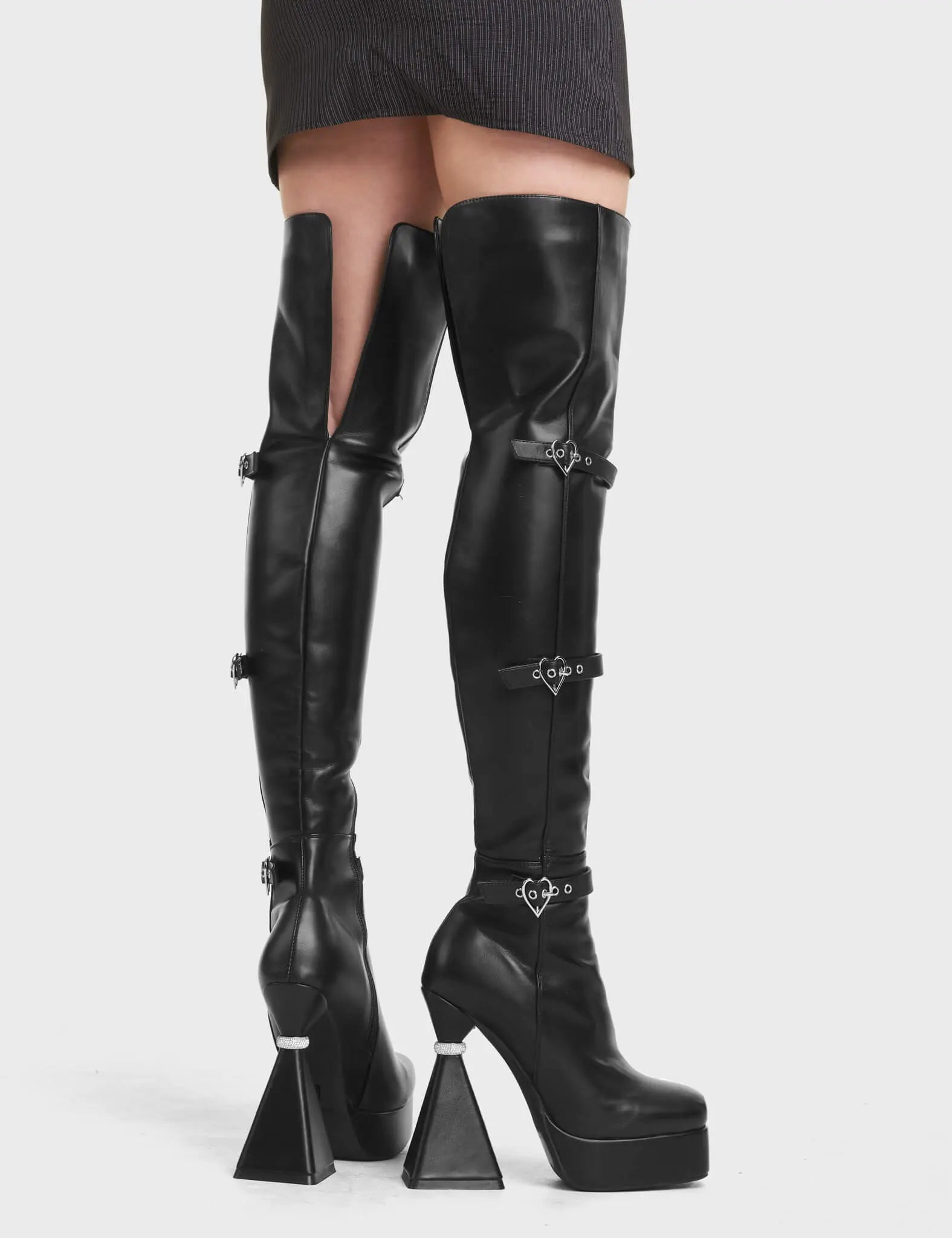 Fantasy Platform Thigh High Boots – LAMODA US