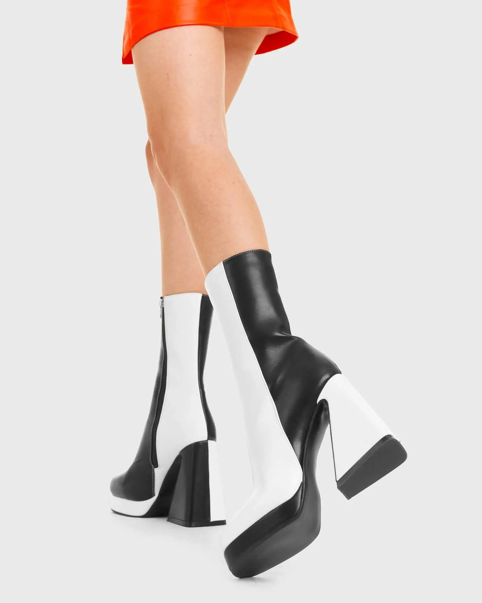 Headturner Platform Calf Boots – LAMODA US