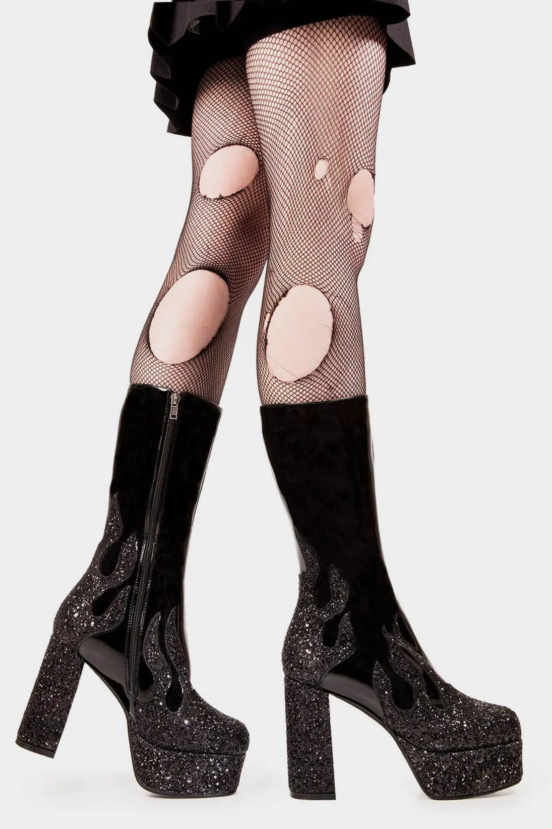 Miami Platform Calf Boots