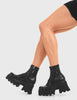 Notorious Chunky Platform Ankle Boots