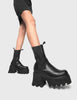 Wipe Out Chunky Platform Ankle Boots